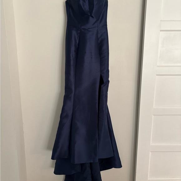 casual dress bodycon Casually Sultry Strapless Midi & Windsor 2018 one shoulder chiffon wedding dresses Modern Office Design Concepts Renk:Blue